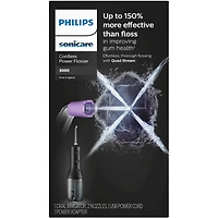 Power Flosser 3000 sans fil, irrigateur buccal, noir, HX3806/23