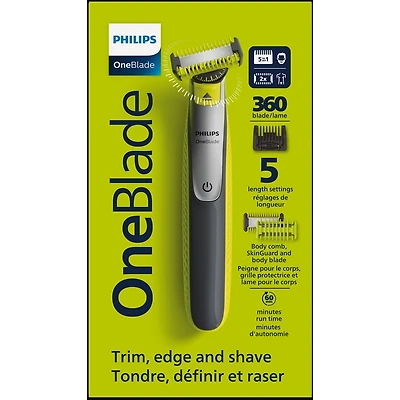OneBlade 360 Visage & Corps, lithium-ion, QP2834/20