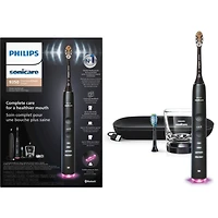 Brosse à dents électrique rechargeable Philips Sonicare DiamondClean Smart 9350, noir, HX9902/76