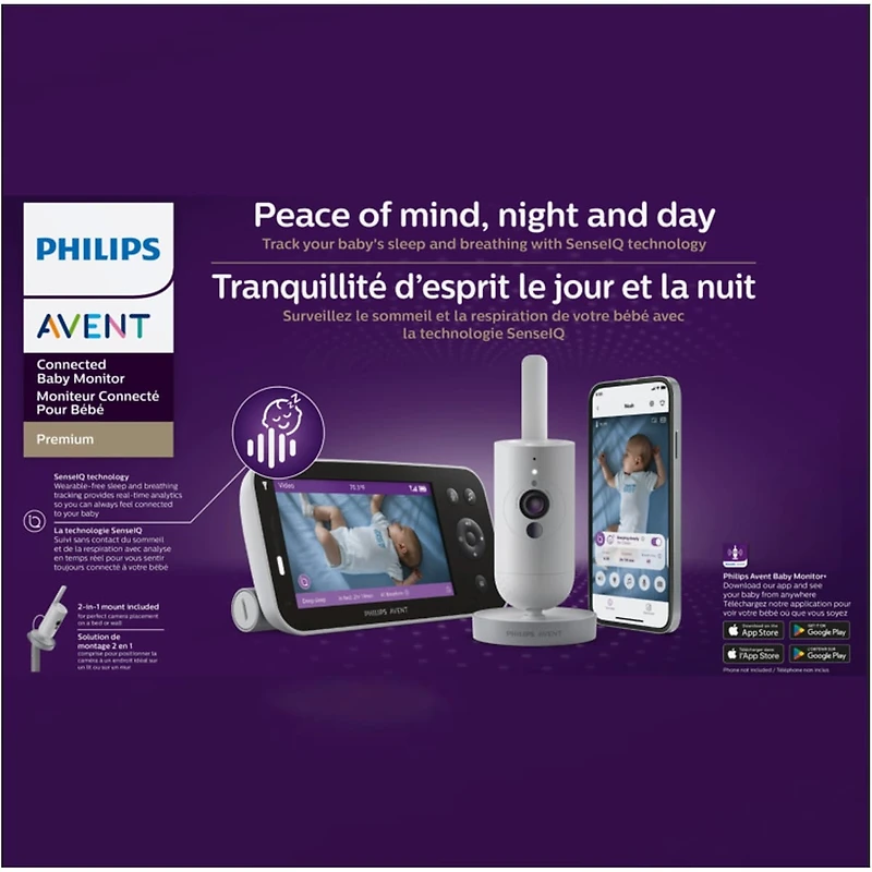 Premium Moniteur Connecté Pour Bébé Avent