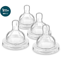 Anti-colic Baby Bottle Flow 4 Nipple, 4pk