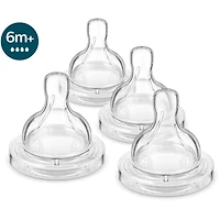 Philips Avent Anti-colic Baby Bottle Flow 2 Nipple, 4pk, 1m+