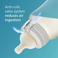 Philips Avent Anti-colic Baby Bottle Flow 2 Nipple, 4pk, 1m+