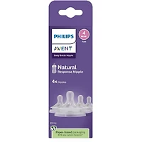 Philips Avent Lot de 4 tétines Natural Response Flow 5