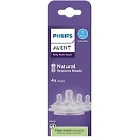 Philips Avent Natural Response Nipple Flow 5, 4 pack