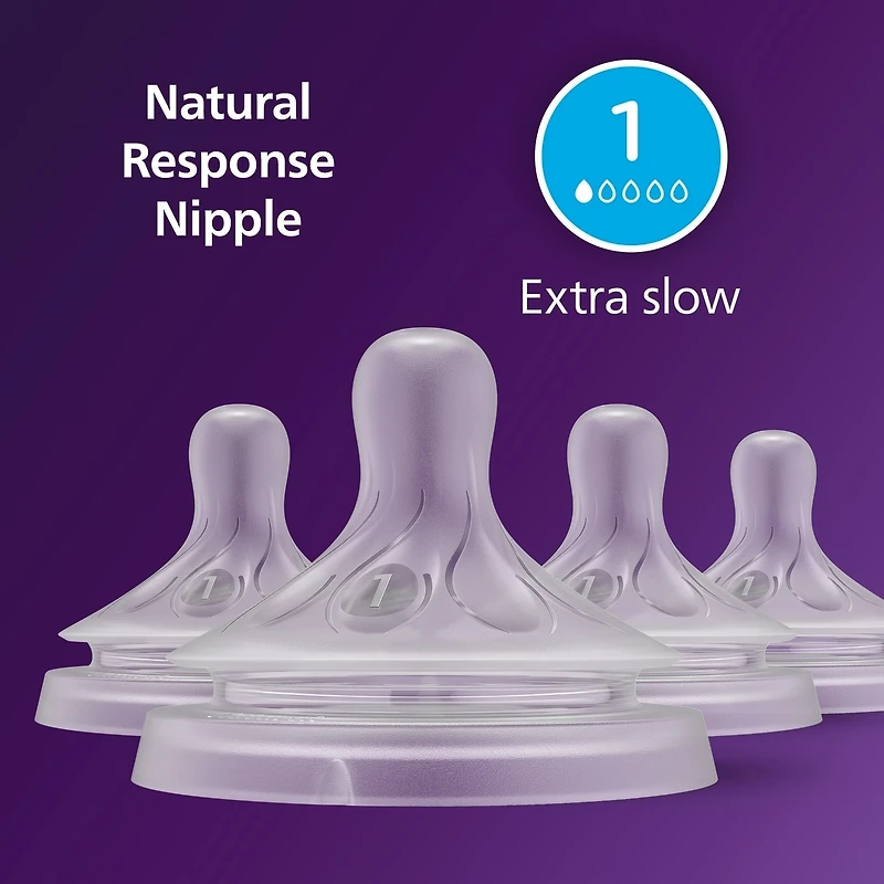 Philips Avent Natural Response Nipple Flow 5, 4 pack