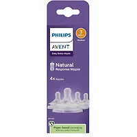 Natural Response Nipple Flow 5, 4 pack