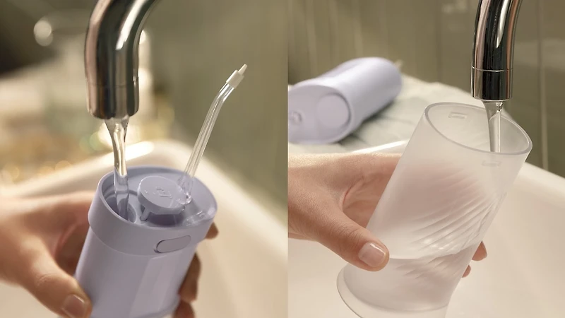 Sonicare Compact Flosser 1000 Jet dentaire, HX3333/23