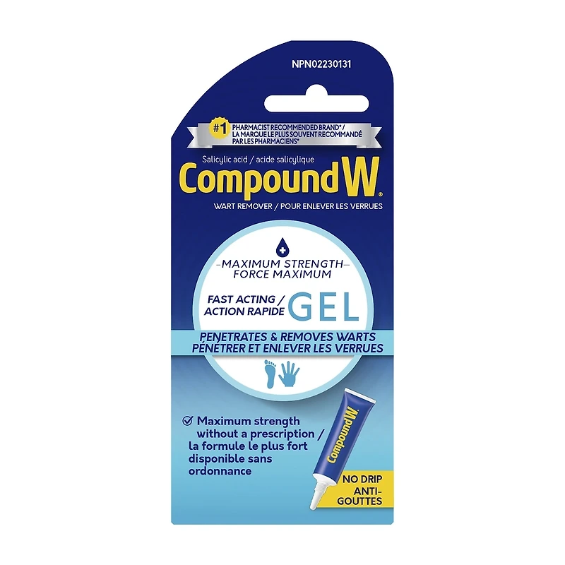 Compound W Maximum Strength Fast Acting Gel