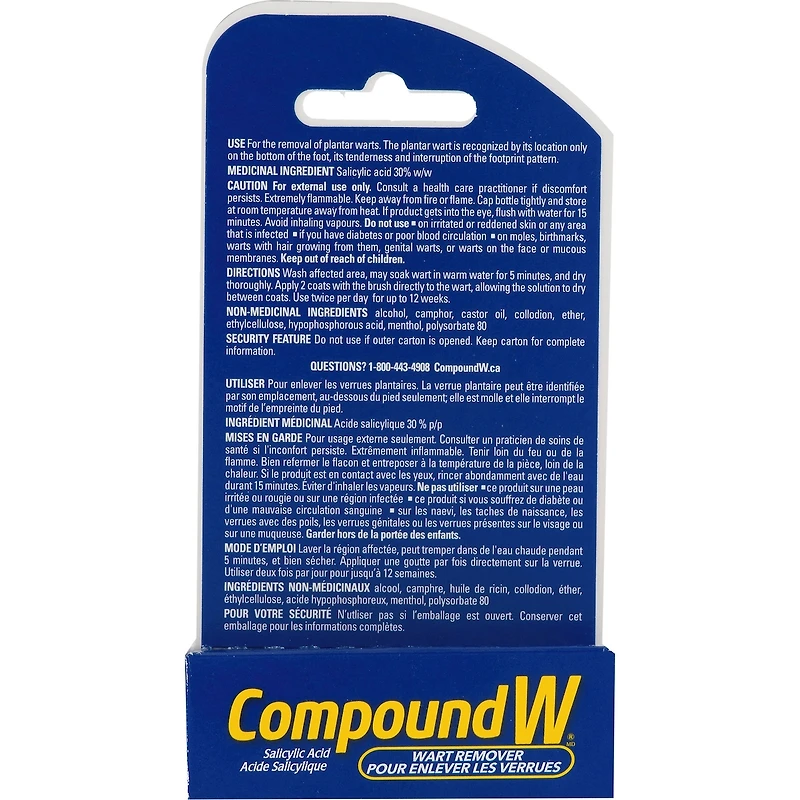 Compound W Wart Remover Maximum Strength Liquid