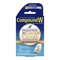 Compound W Maximum Strength One Step Plantar Foot Pads