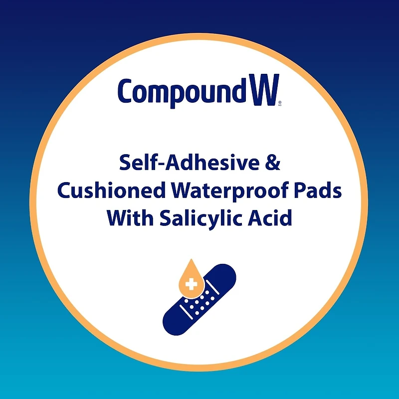 Compound W Maximum Strength One Step Plantar Foot Pads