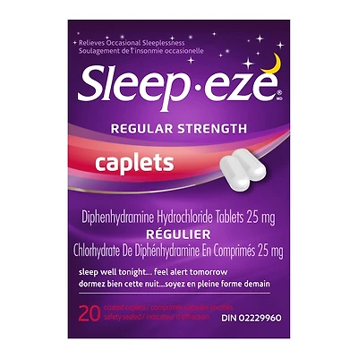 Sleep Eze Régulier Caplets