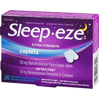 Sleep-eze Extra Fort La Solution Contre L'insomine Comprimes-Capsules Enrobes