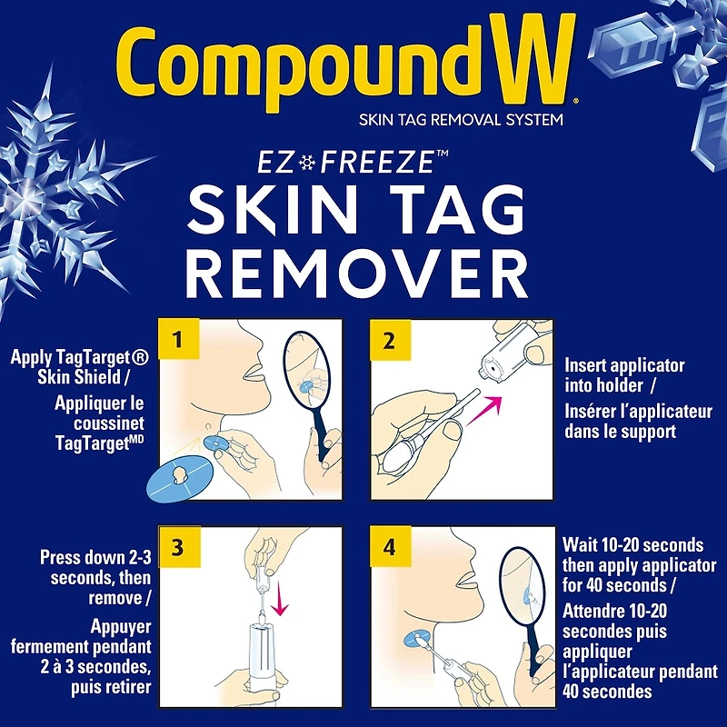 Compound W Traitement Des Acrochordons