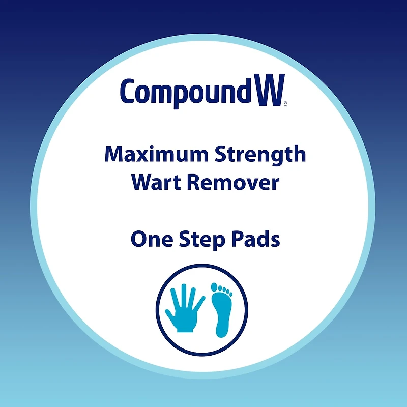 Compound W Maximum Strength One Step Invisible Pads