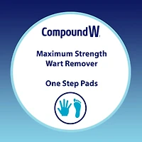 Compound W Maximum Strength One Step Invisible Pads