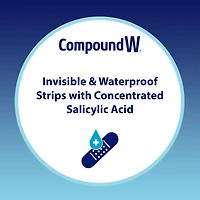 Compound W Puissance Maximum Coussinets Invisibles Pour Usage En Une Étape