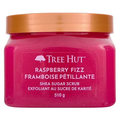 Framboise Pétillante Exfoliant Au Sucre De Karité