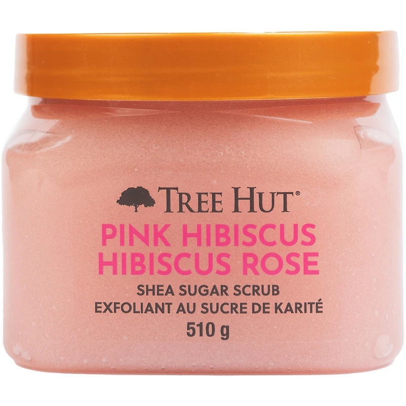 Hibiscus Rose Exfoliant Au Sucre De Karité