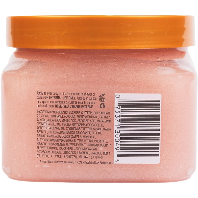 Hibiscus Rose Exfoliant Au Sucre De Karité