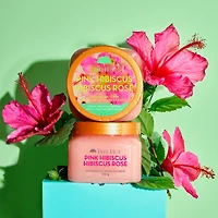 Hibiscus Rose Exfoliant Au Sucre De Karité