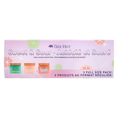 Trio Gommage Au Sucre Et Au Karite