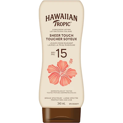 Lotion écran solaire Toucher soyeux à FPS 15
