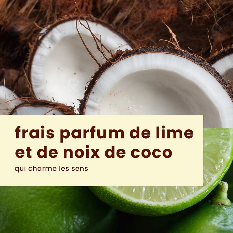 Après-soleil hydratant au parfum de lime coolada