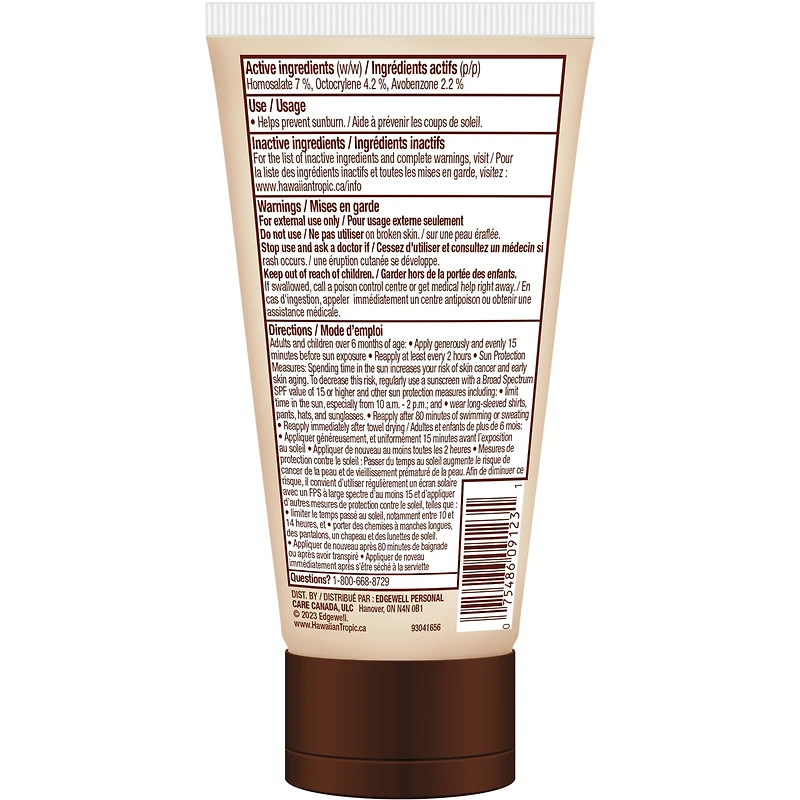 Lotion écran solaire Toucher soyeux, FPS 30