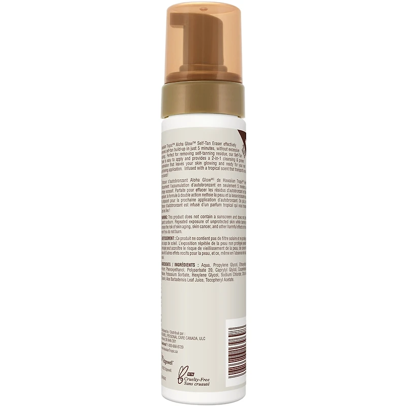 EfFaceur d’autobronzant Aloha GlowMC de Hawaiian TropicTM
