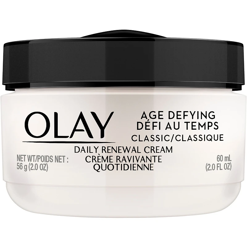 Crème ravivante quotidienne classique, hydratant pour le visage Défi au temps