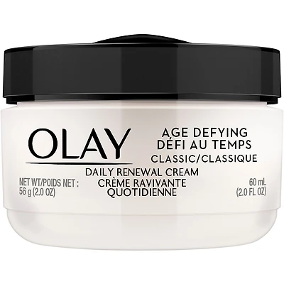 Crème ravivante quotidienne classique, hydratant pour le visage Défi au temps