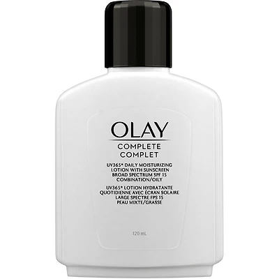Lotion hydratante Complet avec FPS 15 pour peau grasse