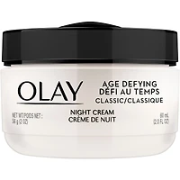 Crème de nuit classique, hydratant pour le visage Défi au temps