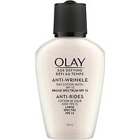 Lotion pour le visage anti-rides avec FPS 15 Défi au temps