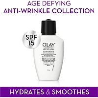 Lotion pour le visage anti-rides avec FPS 15 Défi au temps