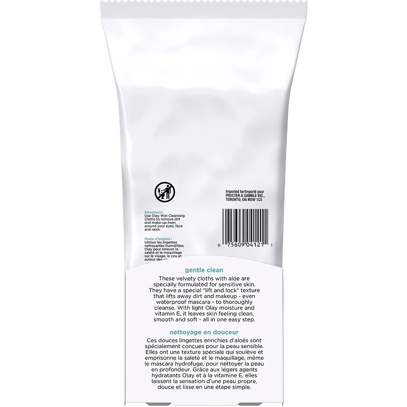 Cleanse Gentle Facial Cloths, Fragrance-Free