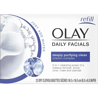 Daily Facials Deep Purifying Cleansing Cloths