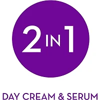 Crème de jour + sérum anti-rides pour le visage 2 en 1 Défi au temps