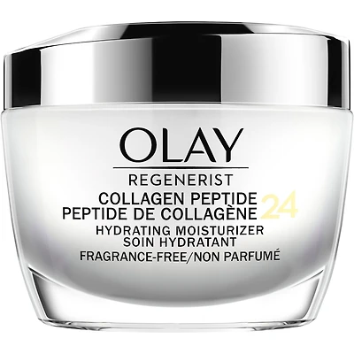 Olay Regenerist Collagen Peptide 24 Face Moisturizer, Fragrance-Free, 50 mL