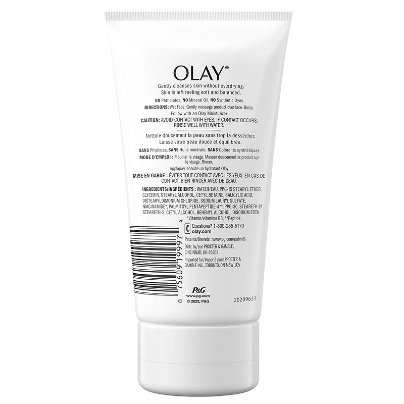 Regenerist Collagen Peptide 24, Face Wash, Fragrance-Free