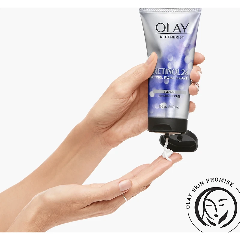 Nettoyant et hydratant Olay Retinol 24, paquet double