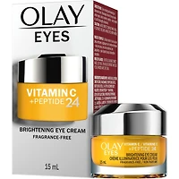 Crème pour les yeux Olay EYES vitamine C + peptide 24, non parfumée