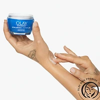 Gel hydratant pour le visage Olay Regenerist acide hyaluronique + peptide 24, non parfumé