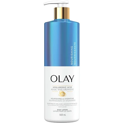 Nourishing & Hydrating Body Lotion with Hyaluronic Acid, 502 mL Pump