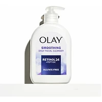 Olay Retinol 24 + Peptide Face Wash, Smoothing, Sulfate-Free, 473 mL