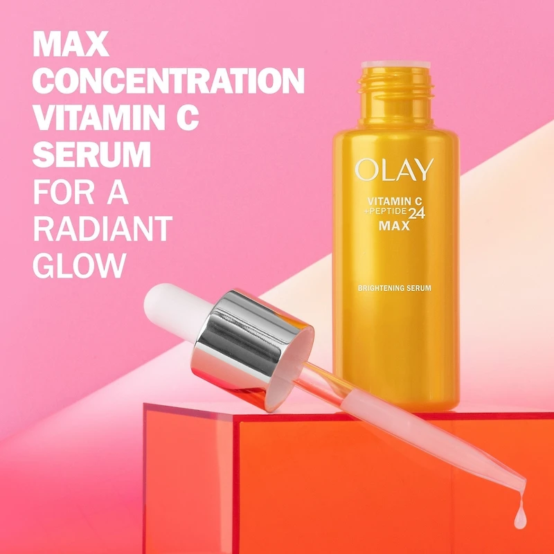 Olay Vitamin C + Peptide 24 Max Serum, 40 mL