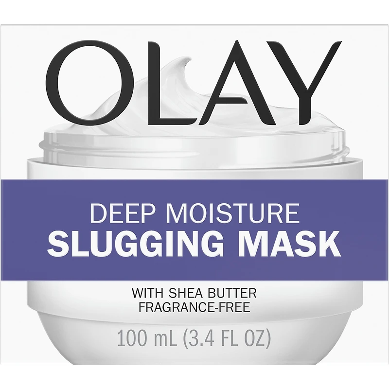 Masque de slugging hydratatation en profondeur avec beurre de karité, non parfumé