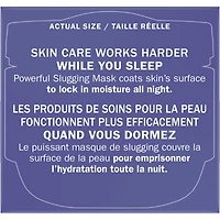 Masque de slugging hydratatation en profondeur avec beurre de karité, non parfumé